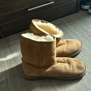 UGG Tan Ankle Boots
